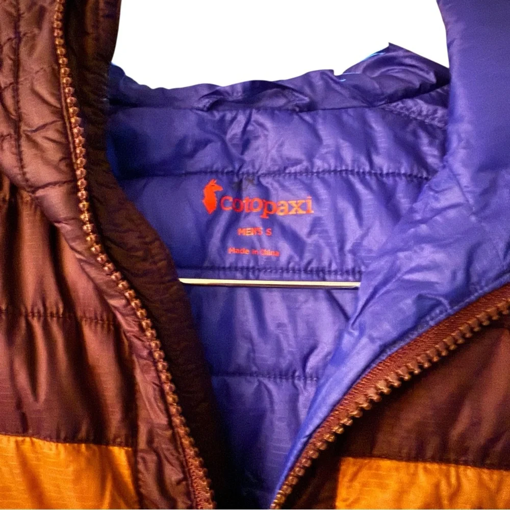 Cotopaxi Fuego Hooded Down Jacket
Men’s Small (Unisex Fit) - Picture 6 of 10